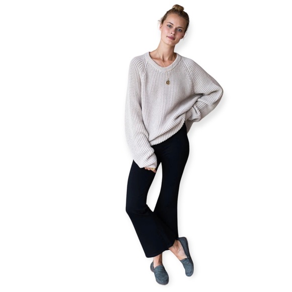Emerson Fry Layering Flare Black Ponte Pants | Cropped | Stretch | Neutral - Picture 8 of 10